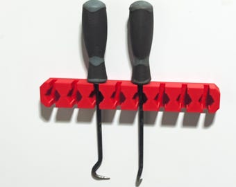 Magnetic Picks and Hooks Organizer