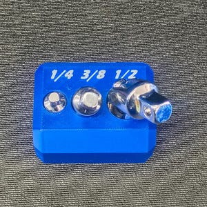 Socket magnetic Organizer  –  1/4", 3/8", 1/2"