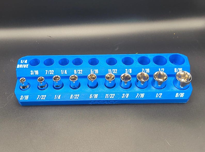 Labeled Socket Rack Socket Organizer Holder - Etsy