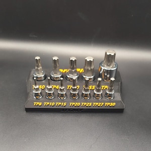 Torx Plus Socket Tray Organizer