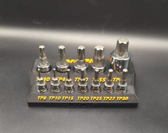 Torx Plus Socket Tray Organizer
