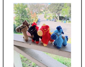 PATTERN - Mini Horse crochet