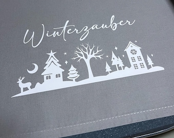 Geschirrtuch Weihnachtsgeschenk - Geschenk - Weihnachtliches Geschenk - Küchentuch - Geschenk - Gastgeschenk - Mama - Weihnachtsdeko