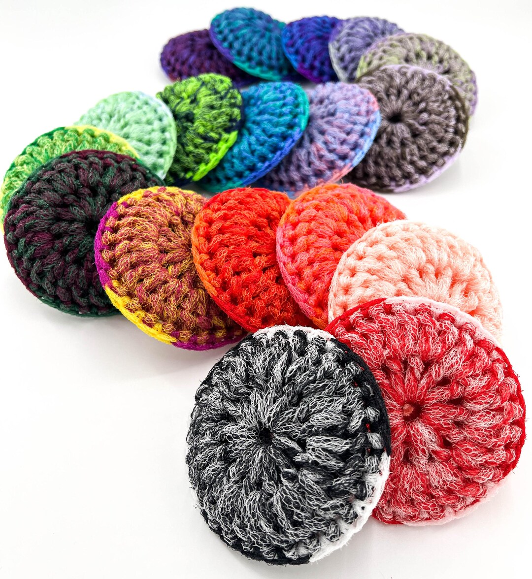 Heavy Duty Dish Scrubbies - Choose Your Color - Set of 2 Through 100 ...