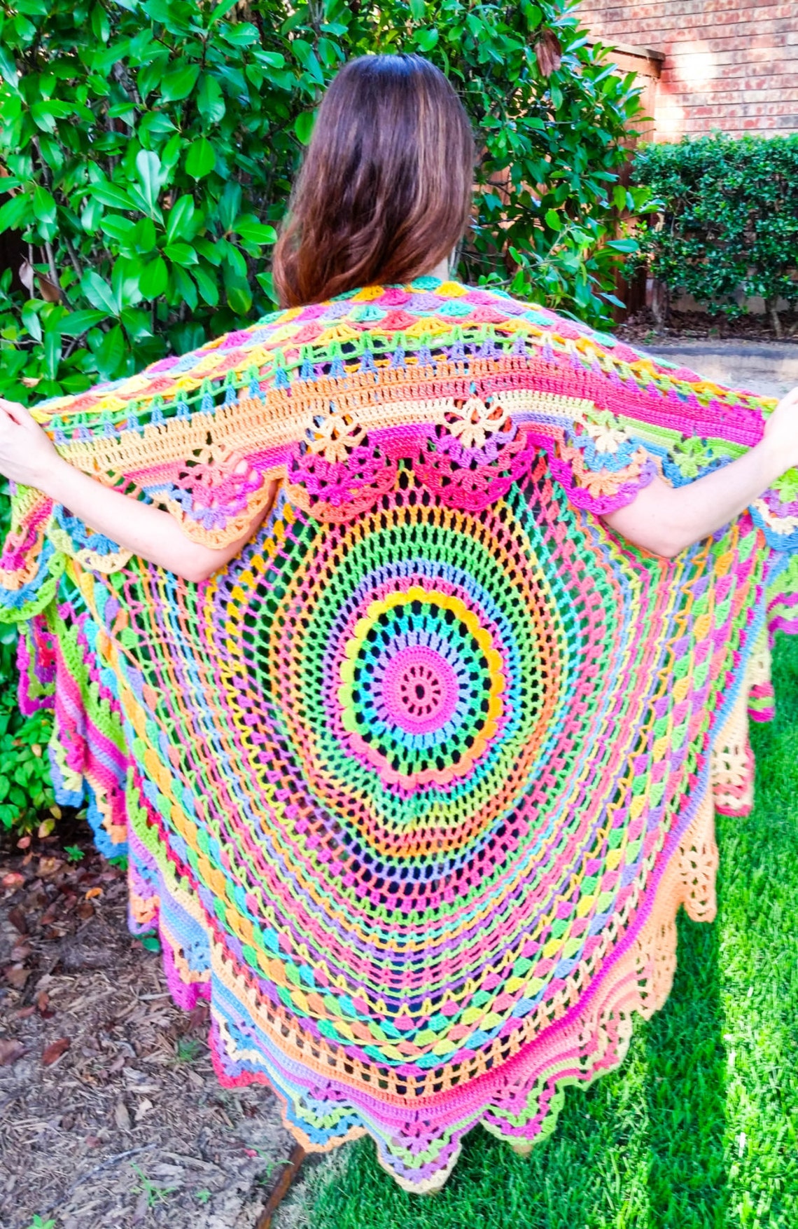 Crochet Vest Sleeveless Boho Lace Cardigan Stylish And Cute Cover Up, Medium, Beige-212216