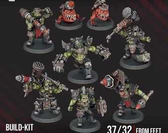 Head Crackaz Mob - Space Orcs- - Grimdark - Dakkadakka - Sci-fi