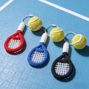 Tennis keychain - Etsy 日本