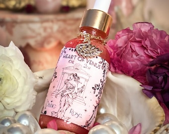 Heart of Venus Ritual Oil | Aphrodite Rose Jasmine Botanical Perfume Self Love, Beauty, Heart Healing