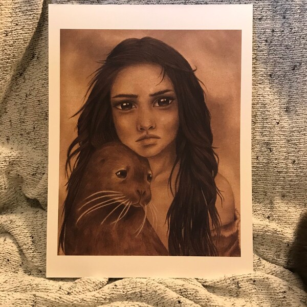 Selkie Print 19.5 x 25cm