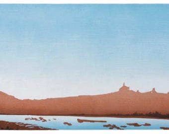 Serie de grabados japoneses en madera - "Pasaje" - Reproducciones digitales