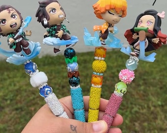 Demon Slayer  beaded pen