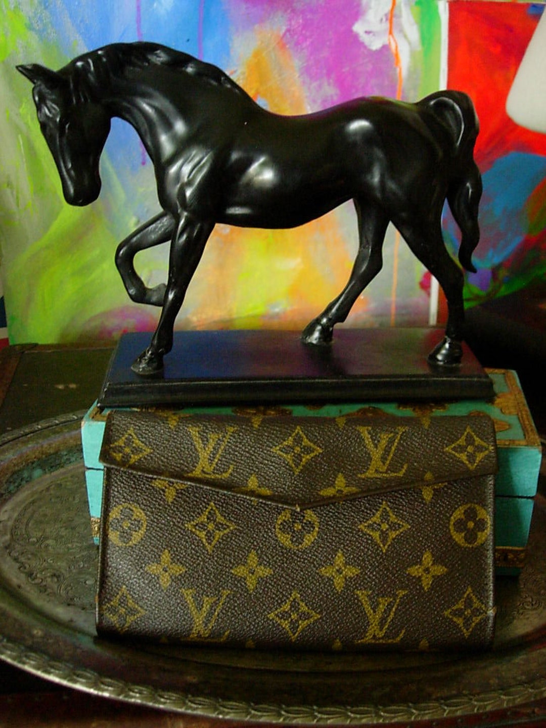 SALE Ultra Rare Vintage LOUIS VUITTON Saks Fifth Avenue French