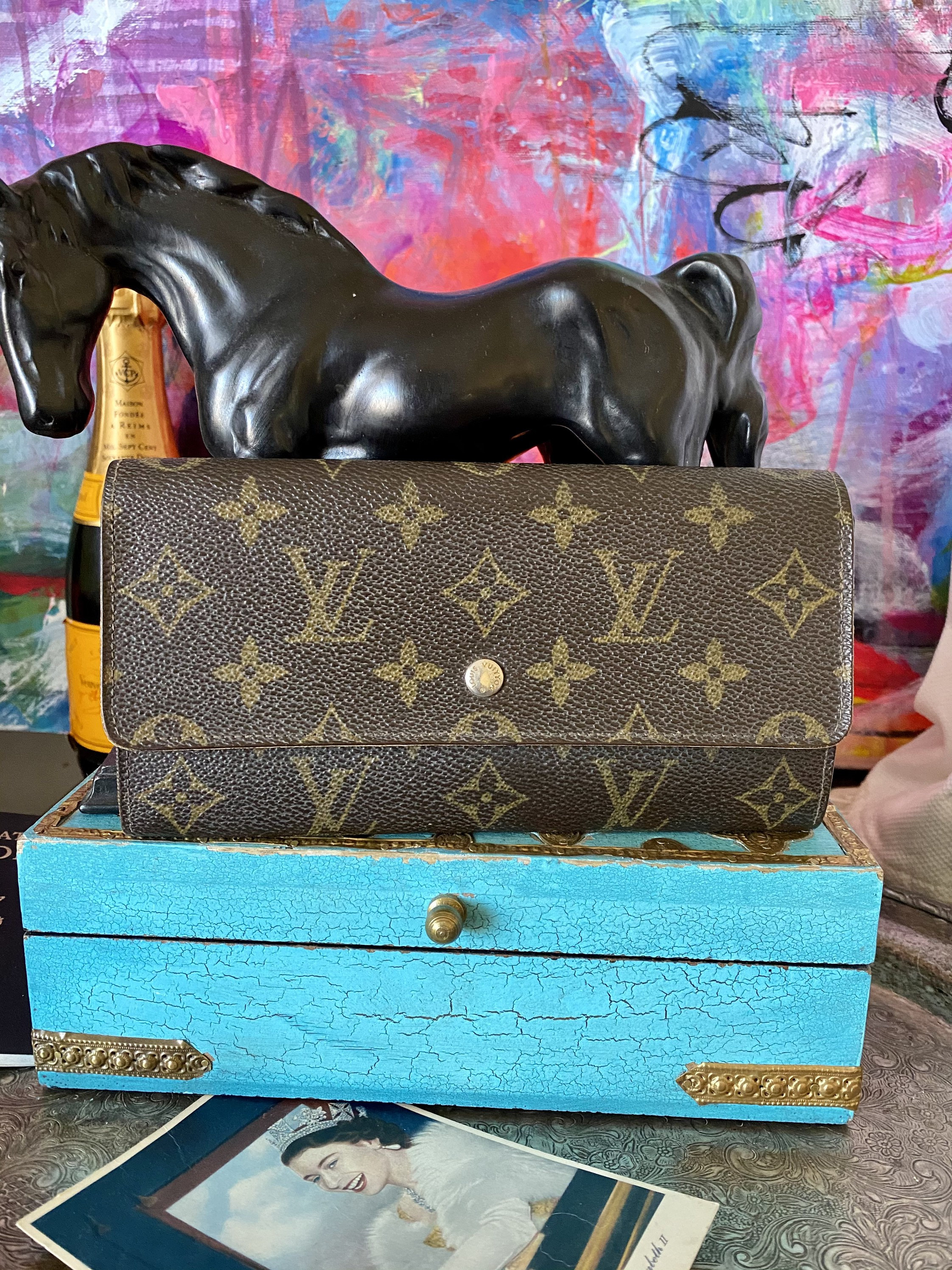 LOUIS VUITTON VINTAGE WALLET – OC Luxury Bags