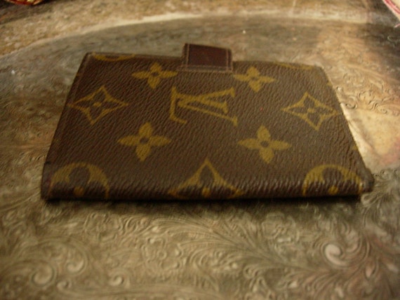 Vintage Louis Vuitton Wallet Billfold snap closure case Card Holder USA  SALE