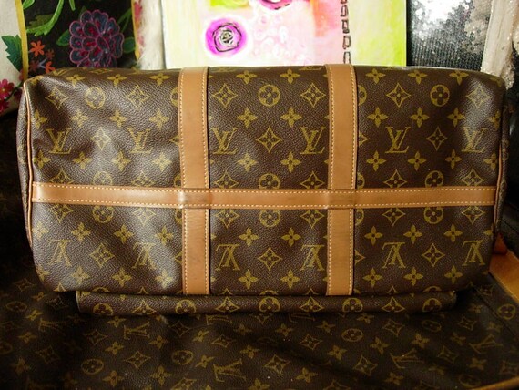 SALE Ultra Rare and Vintage LOUIS VUITTON Keepall… - image 3