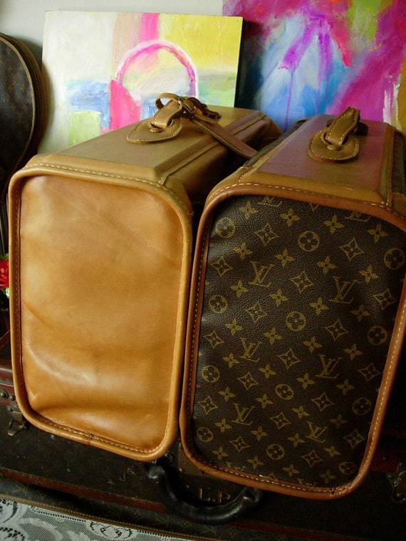 SALE Ultra Rare Vintage LOUIS VUITTON Small Carry on Suitcase -  UK