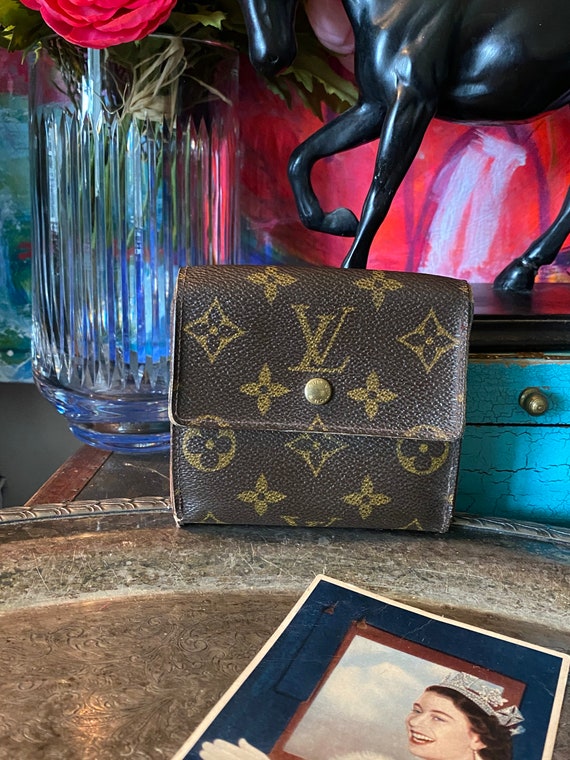 Louis Vuitton Porte Monnaie Canvas Billet Tresor Wallet