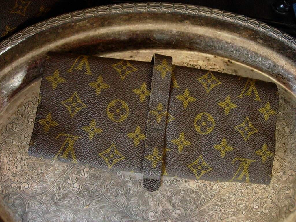 Auth Rare Vintage LOUIS VUITTON Saks Fifth Monogram LV Glasses Eyeglass  Case FC