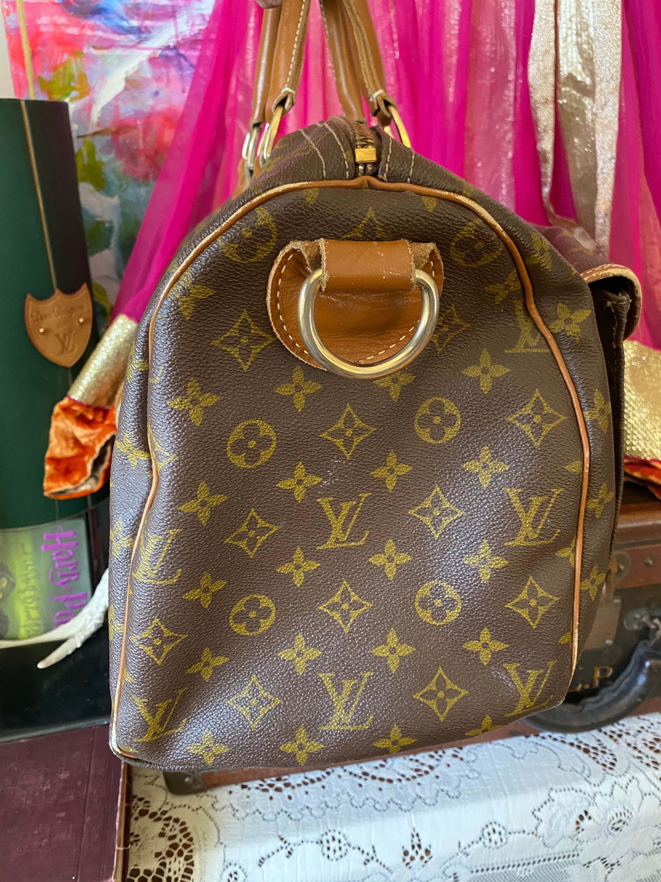 Louis Vuitton Rare Vintage Saks Fifth Avenue French Company Tote with  Original S