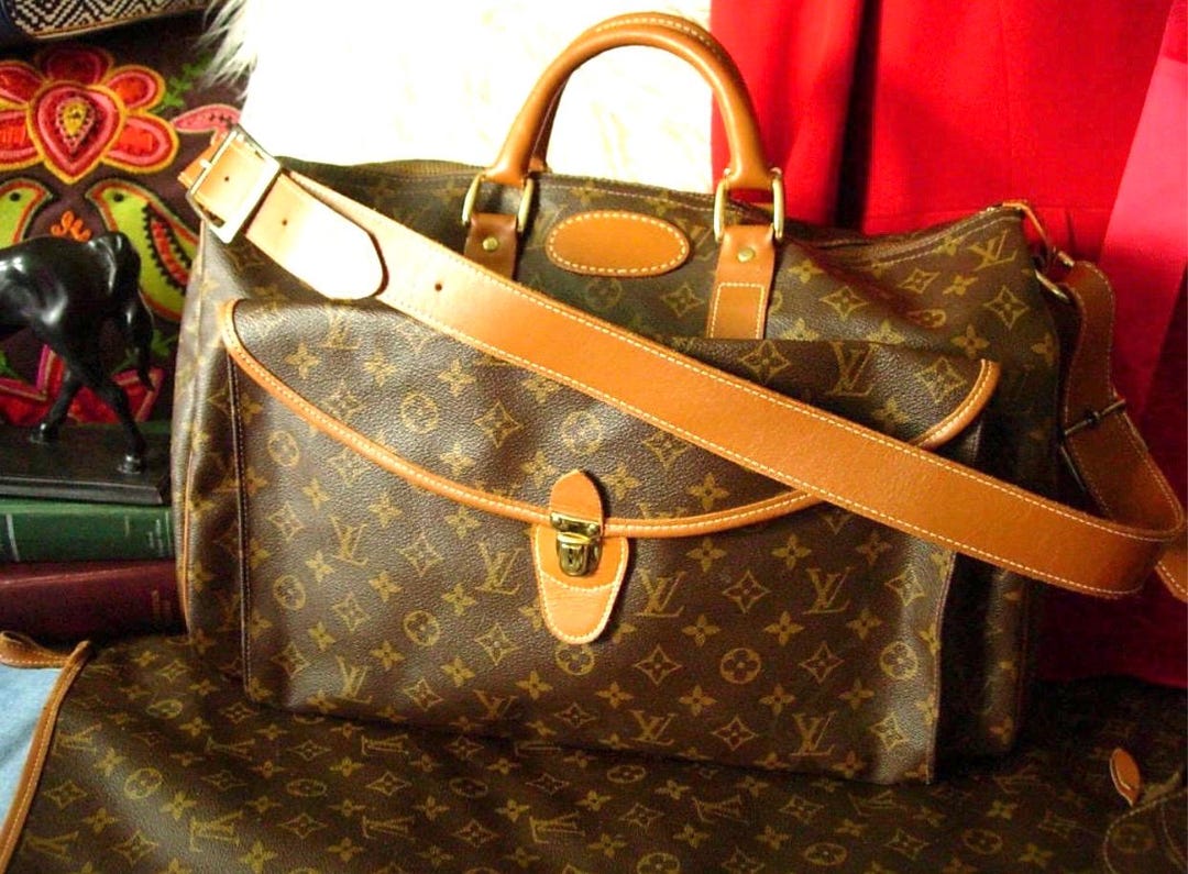 SALE Ultra Rare and Vintage LOUIS VUITTON Keepall Duffle Suitcase