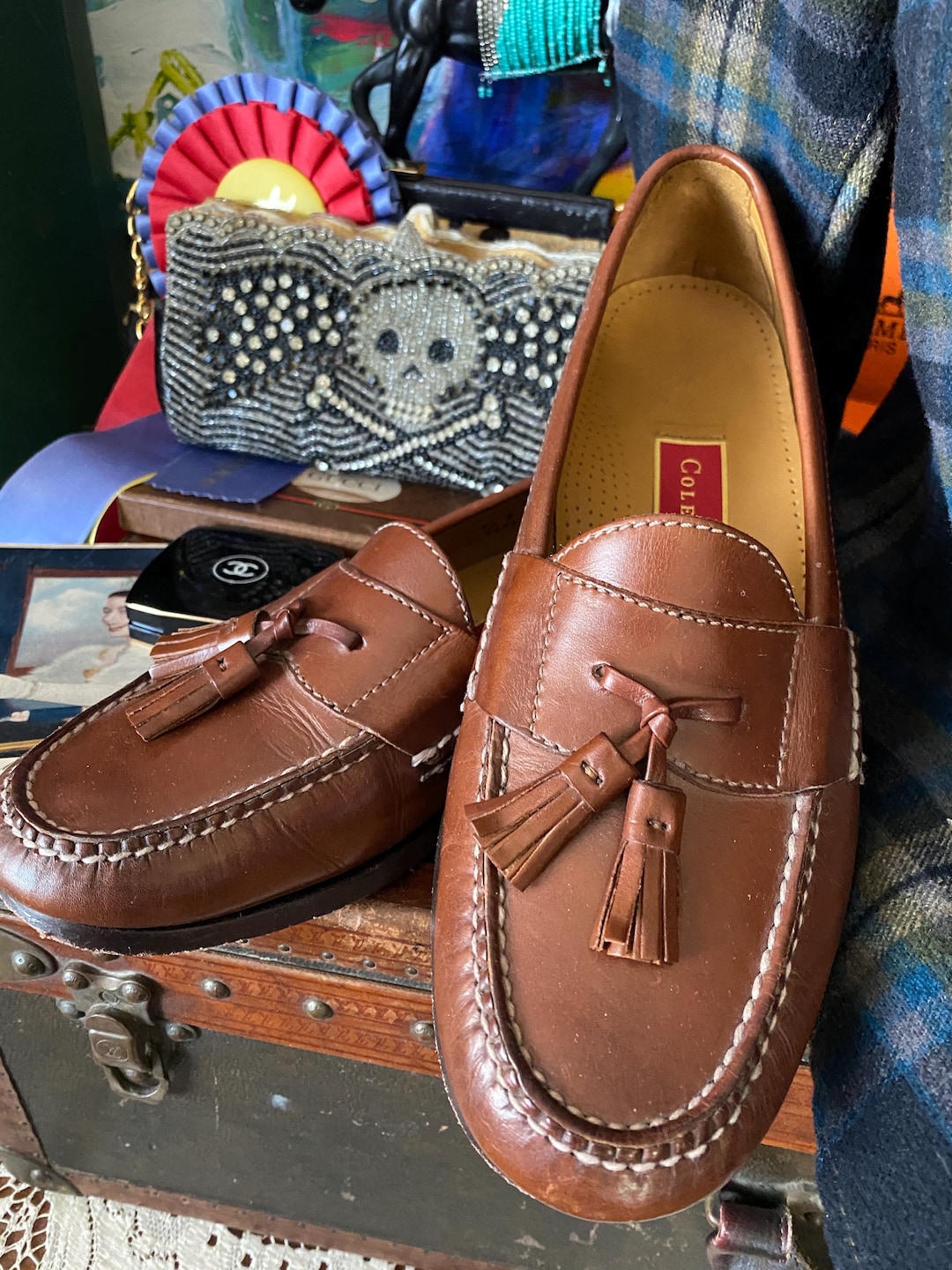 1990's cole haan leather tassel loafers⁠ il_1080xN.7461406632_2zjp.jpg