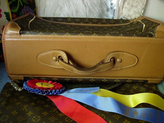 SALE Ultra Rare Vintage LOUIS VUITTON Small Carry… - image 3