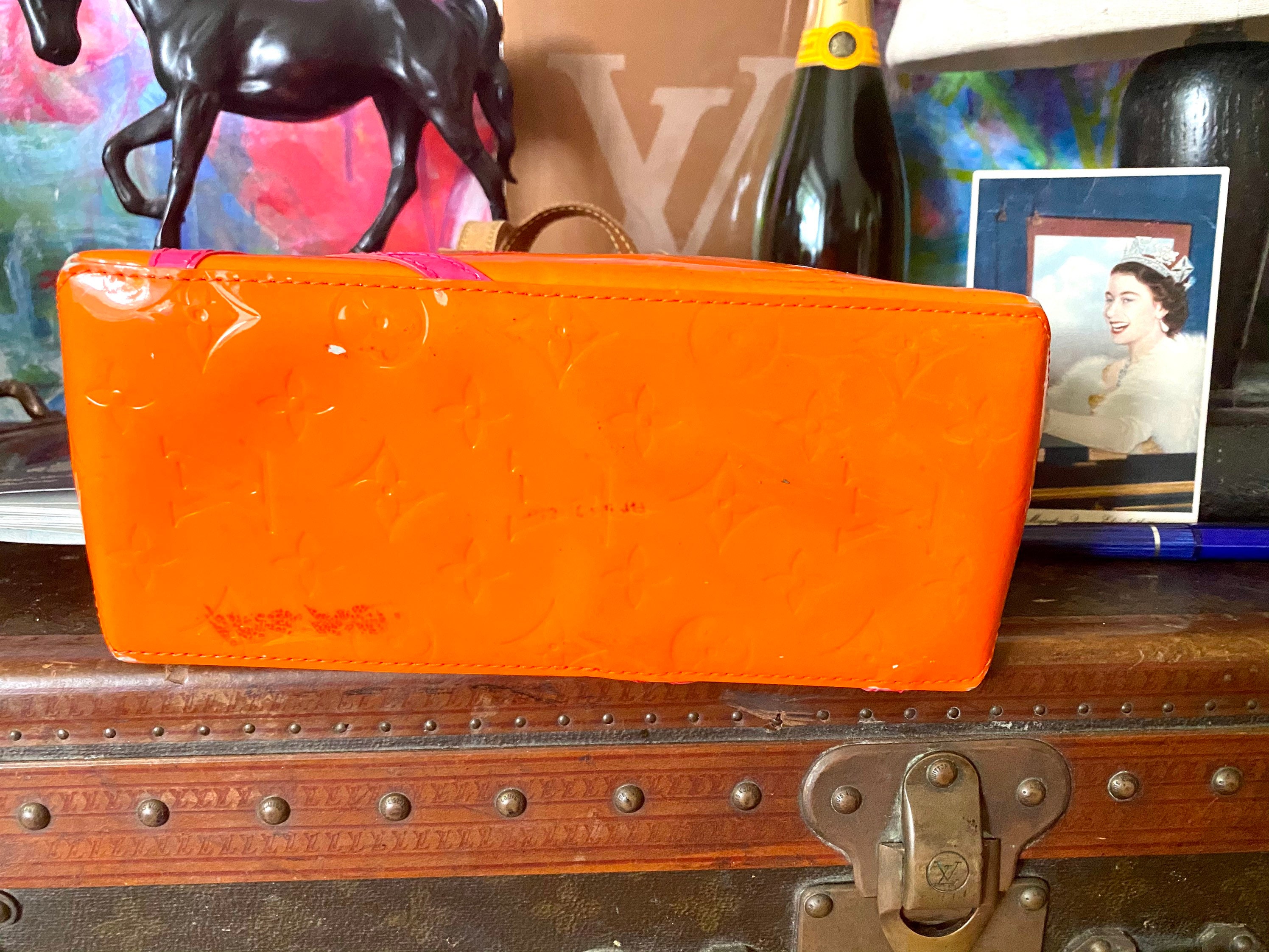 Rare Vintage LOUIS VUITTON Robert Wilson Special Edition Flouro