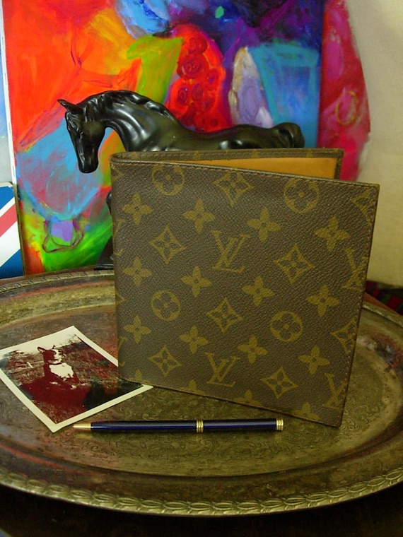 RARE VINTAGE AUTHENTIC LOUIS VUITTON NOTEBOOK COVER, VERY GOOD