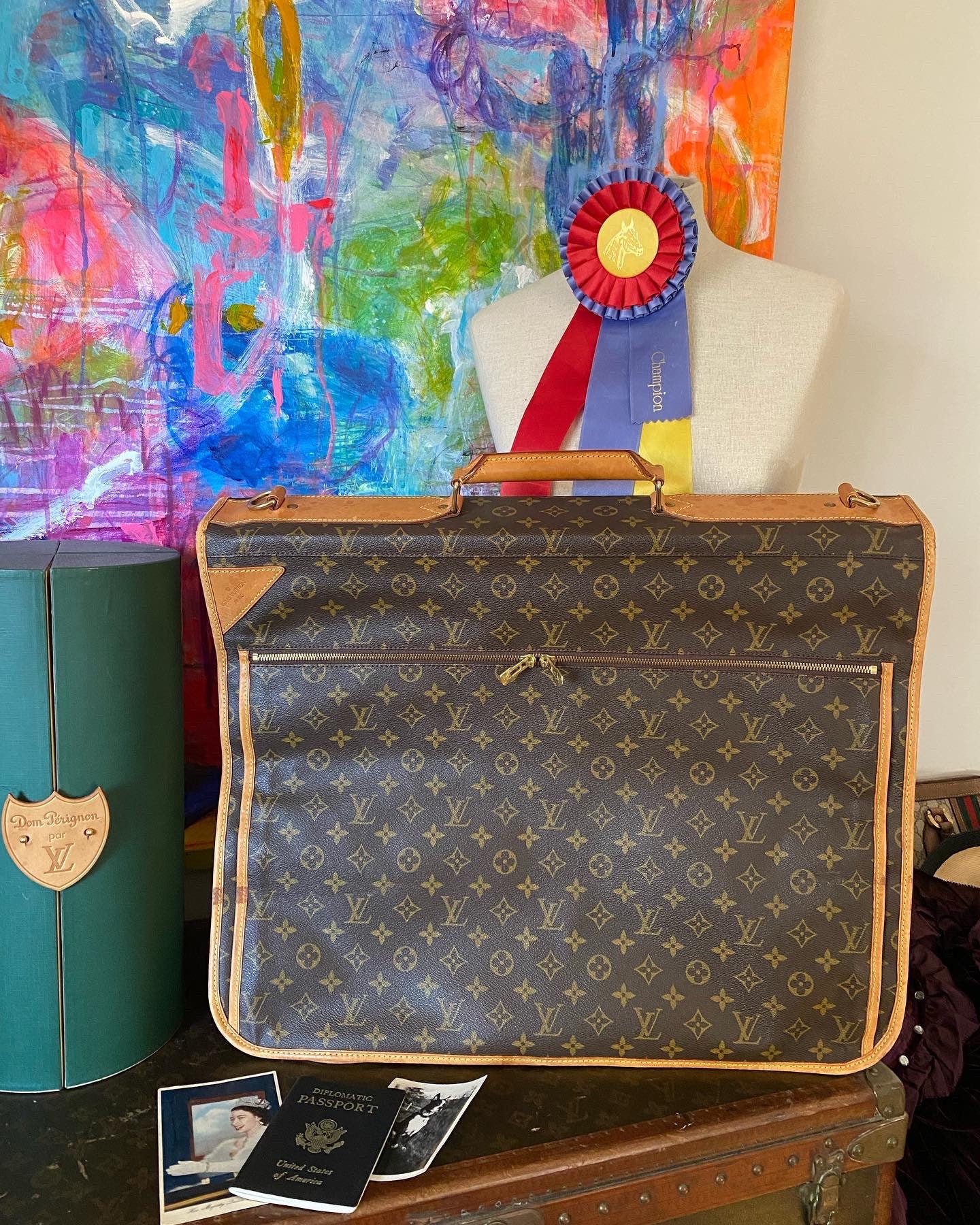 Vintage Louis Vuitton Garment Bag 