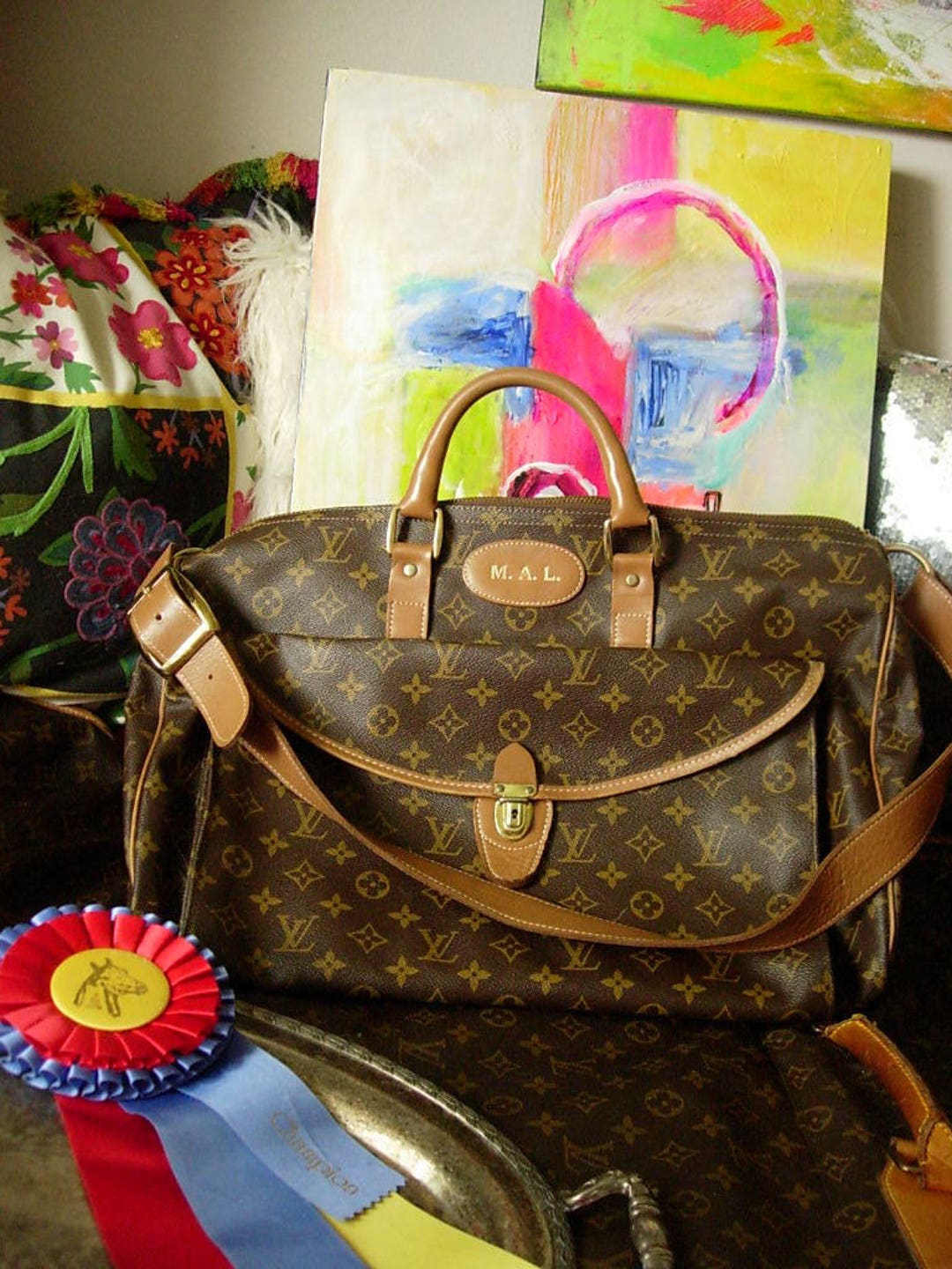 Vintage Louis Vuitton Logo Mini Duffle Speedy Bag – Shrimpton Couture