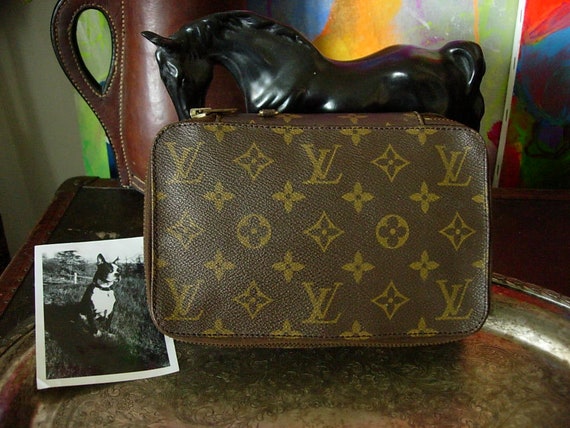 Louis Vuitton Monogram Monte Carlo Jewelry Case - Brown Cosmetic