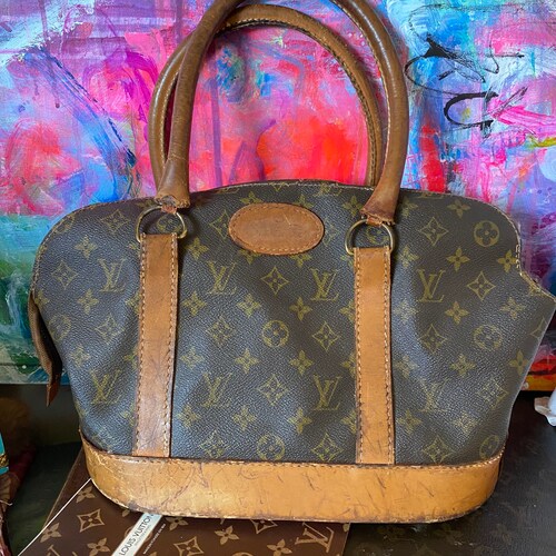 Ultra RARE Vintage Authentic LOUIS VUITTON Small Saks Fifth - Etsy