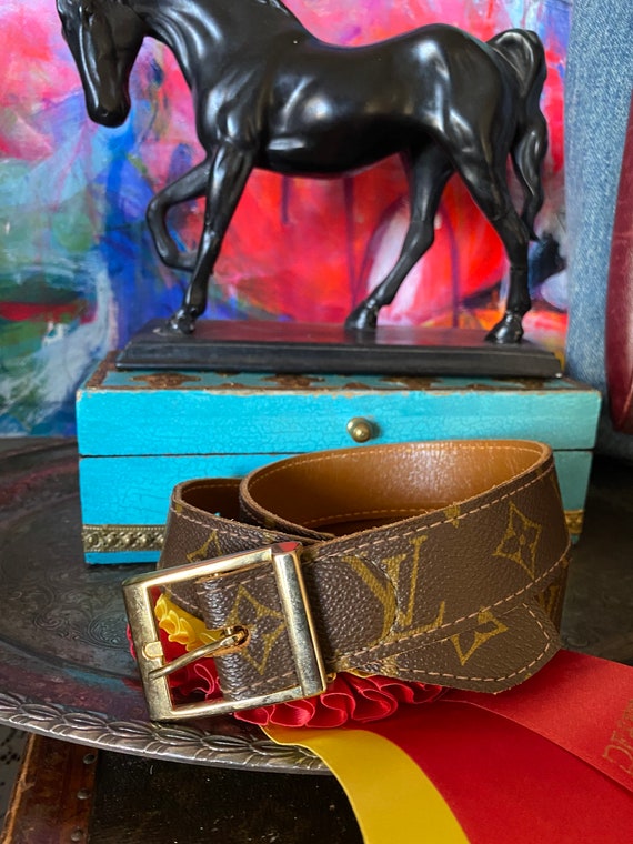 vintage louis vuitton belt