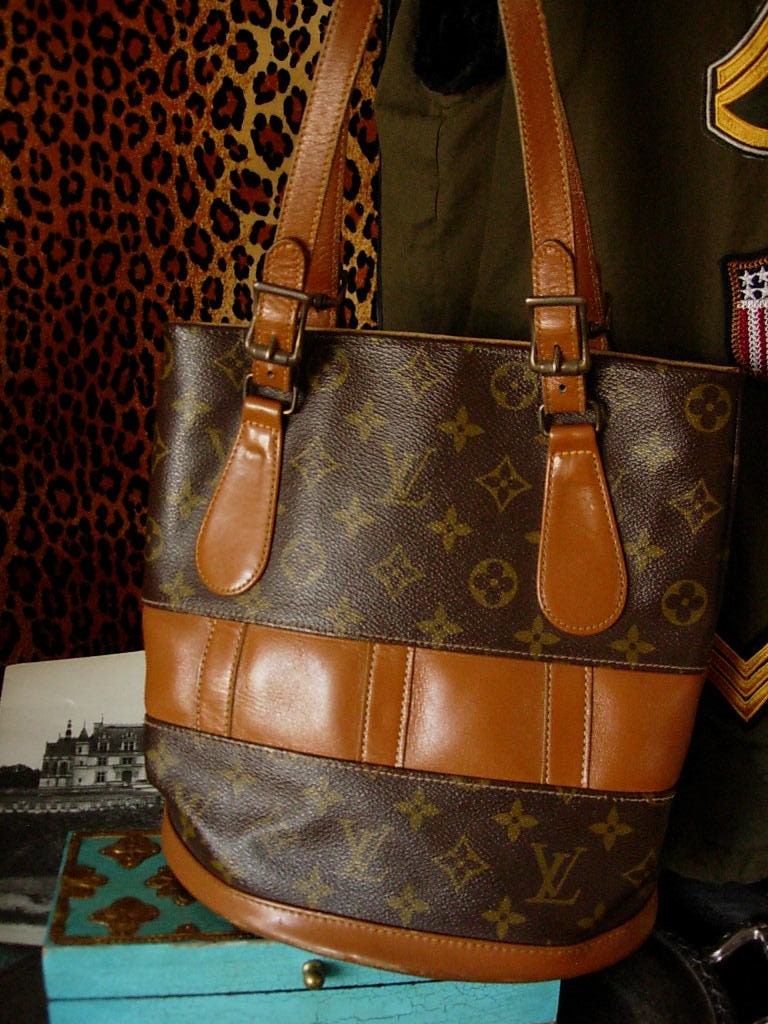 Ultra Rare Handsome Vintage LOUIS VUITTON French Company Saks 