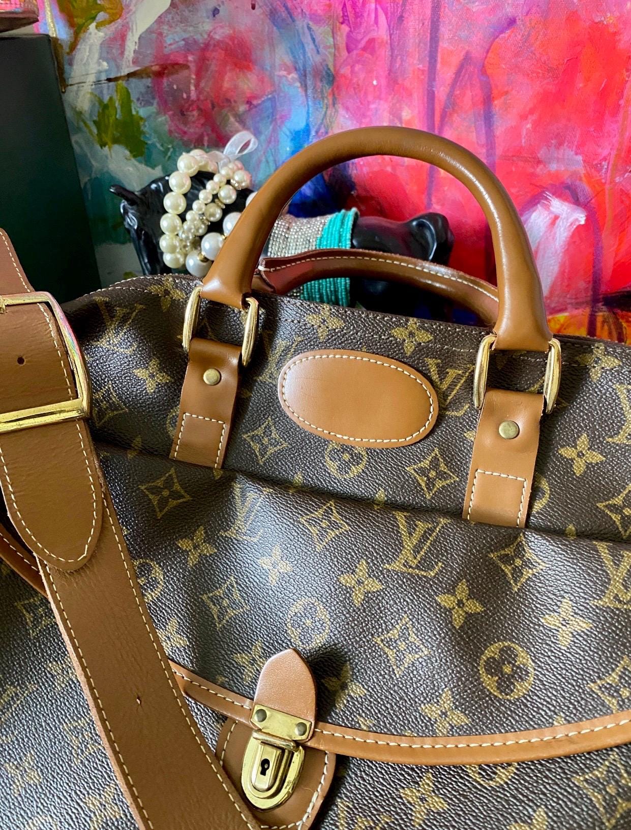 SALE Ultra Rare and Vintage LOUIS VUITTON Keepall Duffle Suitcase