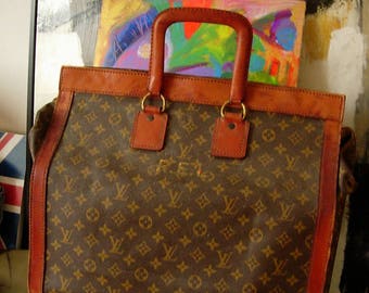 SALE Ultra Rare Vintage LOUIS VUITTON 1950's French -  Israel