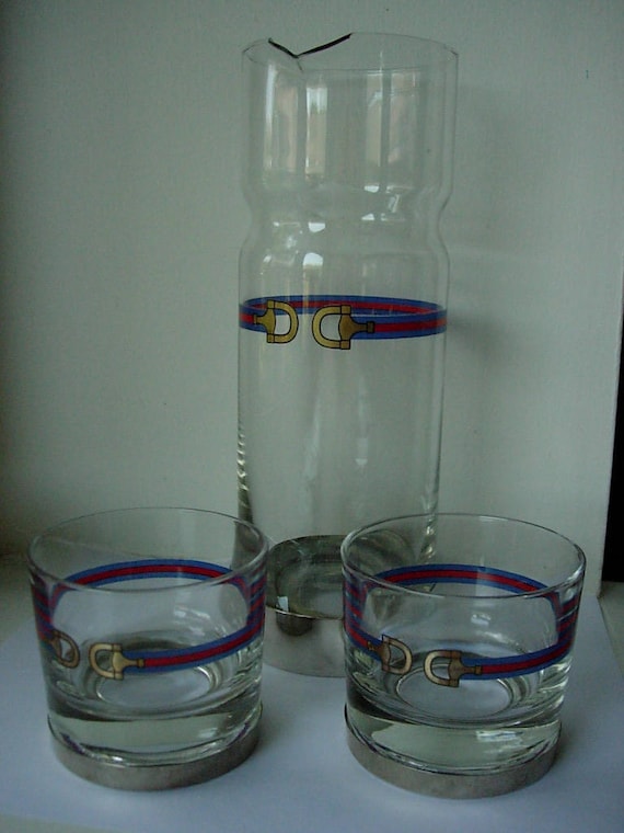 Ultra RARE Vintage GUCCI Carafe Pitcher 