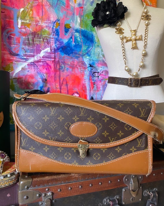 Rare Vintage LOUIS VUITTON Train Case Keepall Carry on Luxury