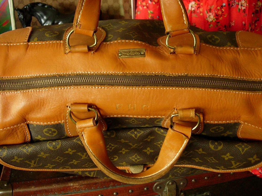 Louis Vuitton Vintage French Luggage Company “Speedy 40