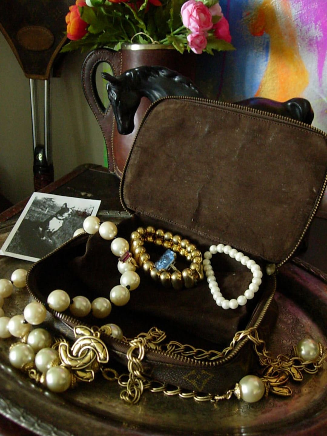 Sale Ultra Rare Vintage LOUIS VUITTON Monte Carlo GM Travel