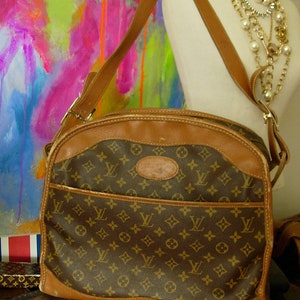 Vintage Louis Vuitton Duffle Bag — RIGHT