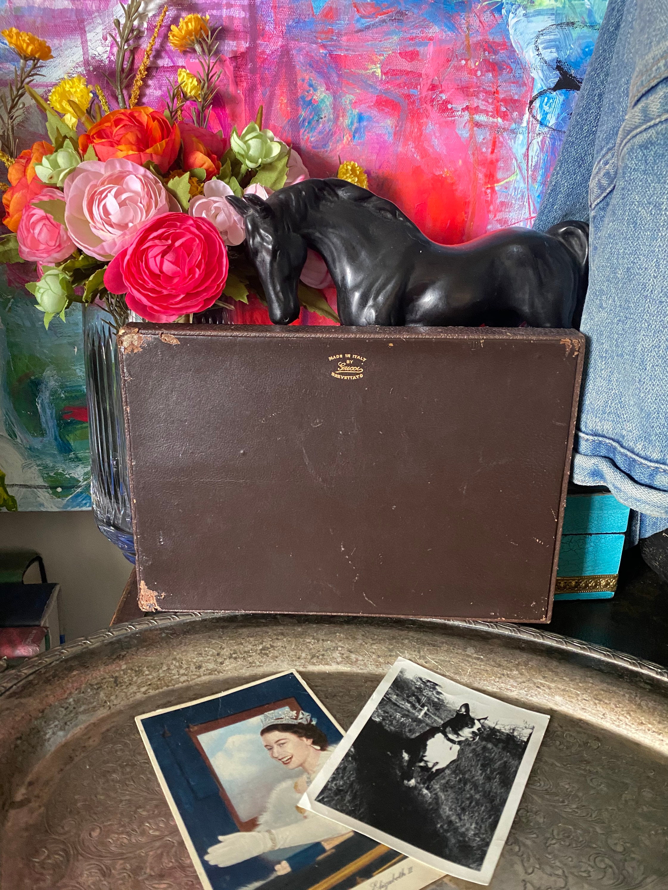 希少 グッチ GUCCI メモスタンド レタースタンド デスクアクセサリー Rare Vintage GUCCI Desk Accessory GG - Etsy