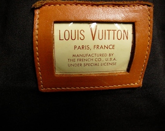 SALE Ultra Rare Vintage LOUIS VUITTON Small Carry on Suitcase 