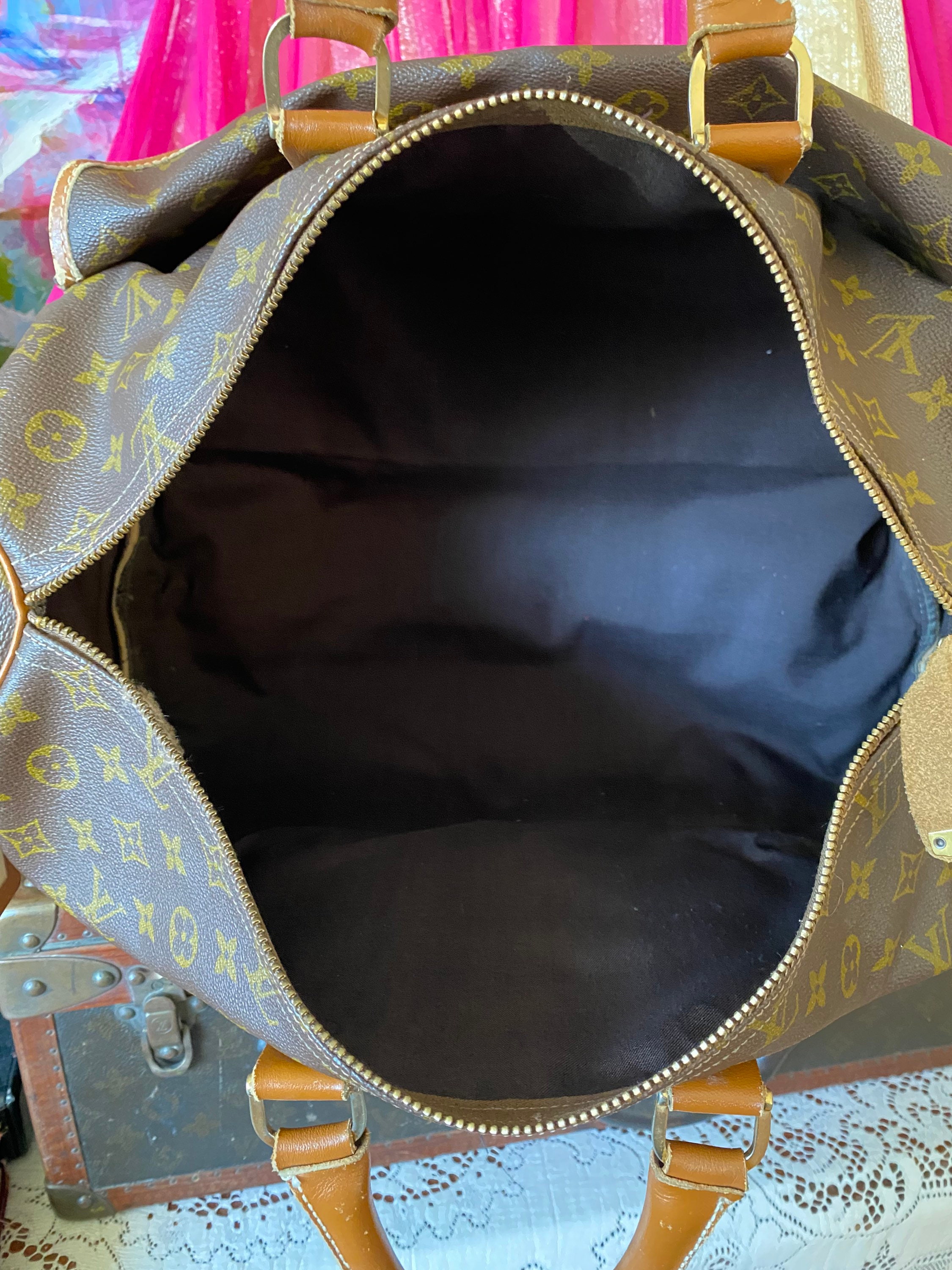 1960s Louis Vuitton Monogram Travel Bag Special Made for Saks Fifth Avenue  at 1stDibs