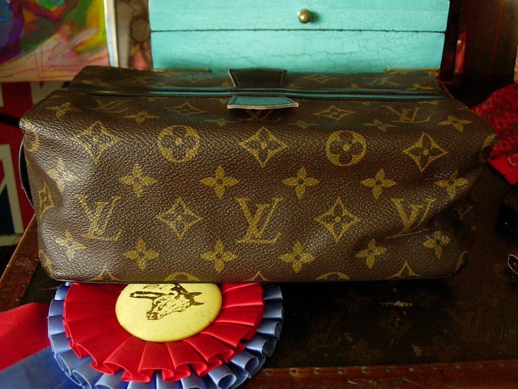 Ultra Rare Handsome Vintage LOUIS VUITTON French Company Saks 