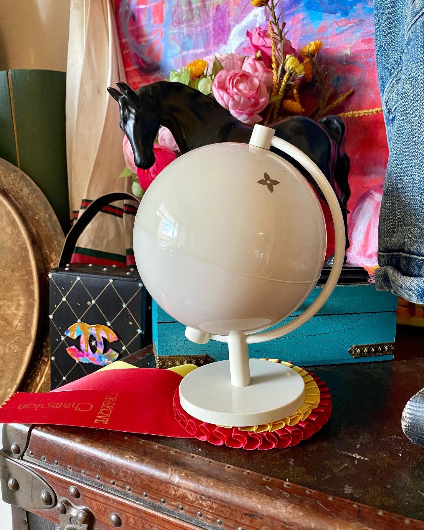 Rare Vintage LOUIS VUITTON Globe 