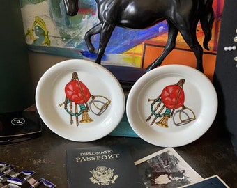Beautiful Rare Vintage GUCCI Dish Trinket Tray Italian Dish Bowl