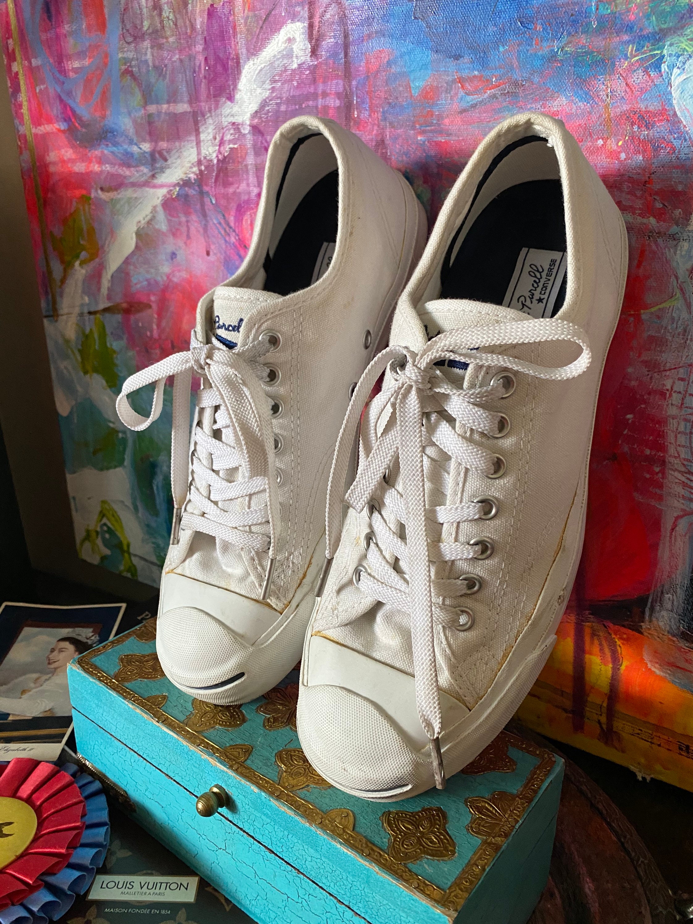 Rare Vintage ORIGINAL Authentic JACK PURCELL Converse Sneakers