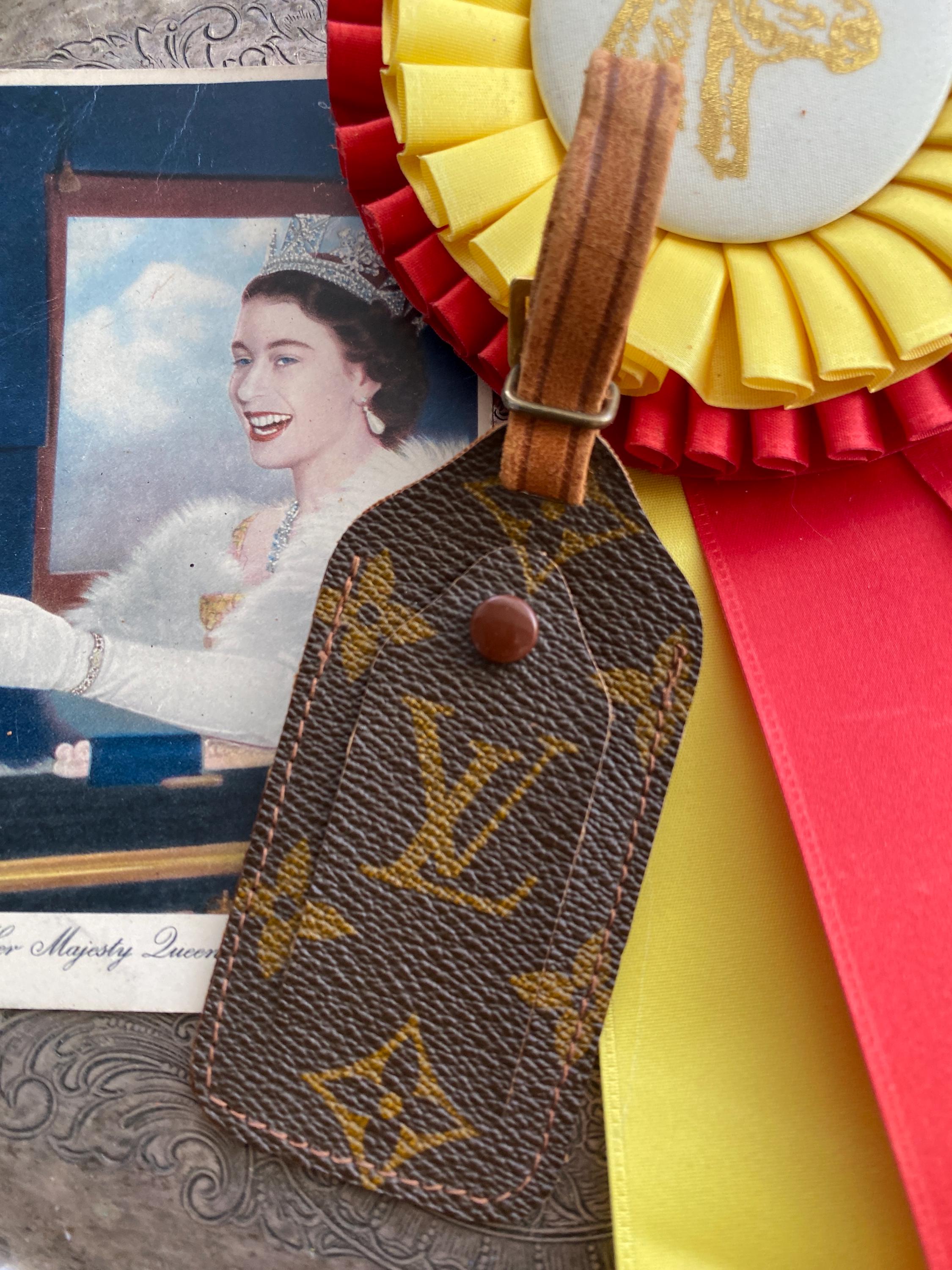 Ultra Rare Vintage LOUIS VUITTON Monogram Luggage Tag - Etsy