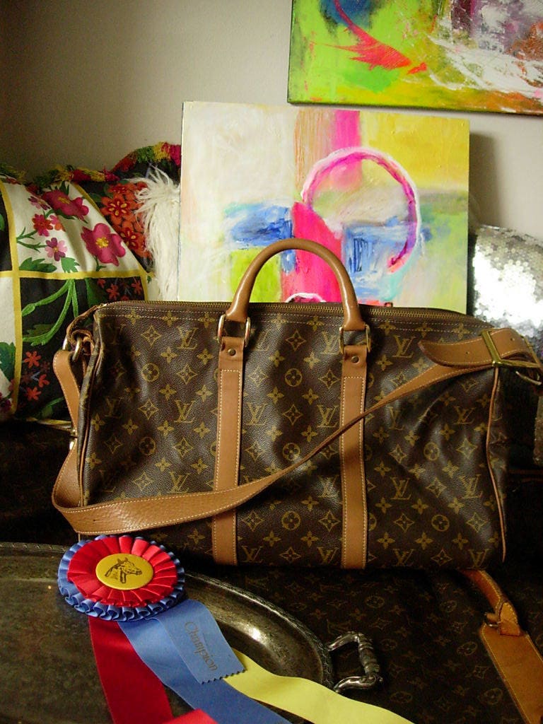 Vintage Louis Vuitton Rolling Duffle Luggage – The Tiny Dinostore